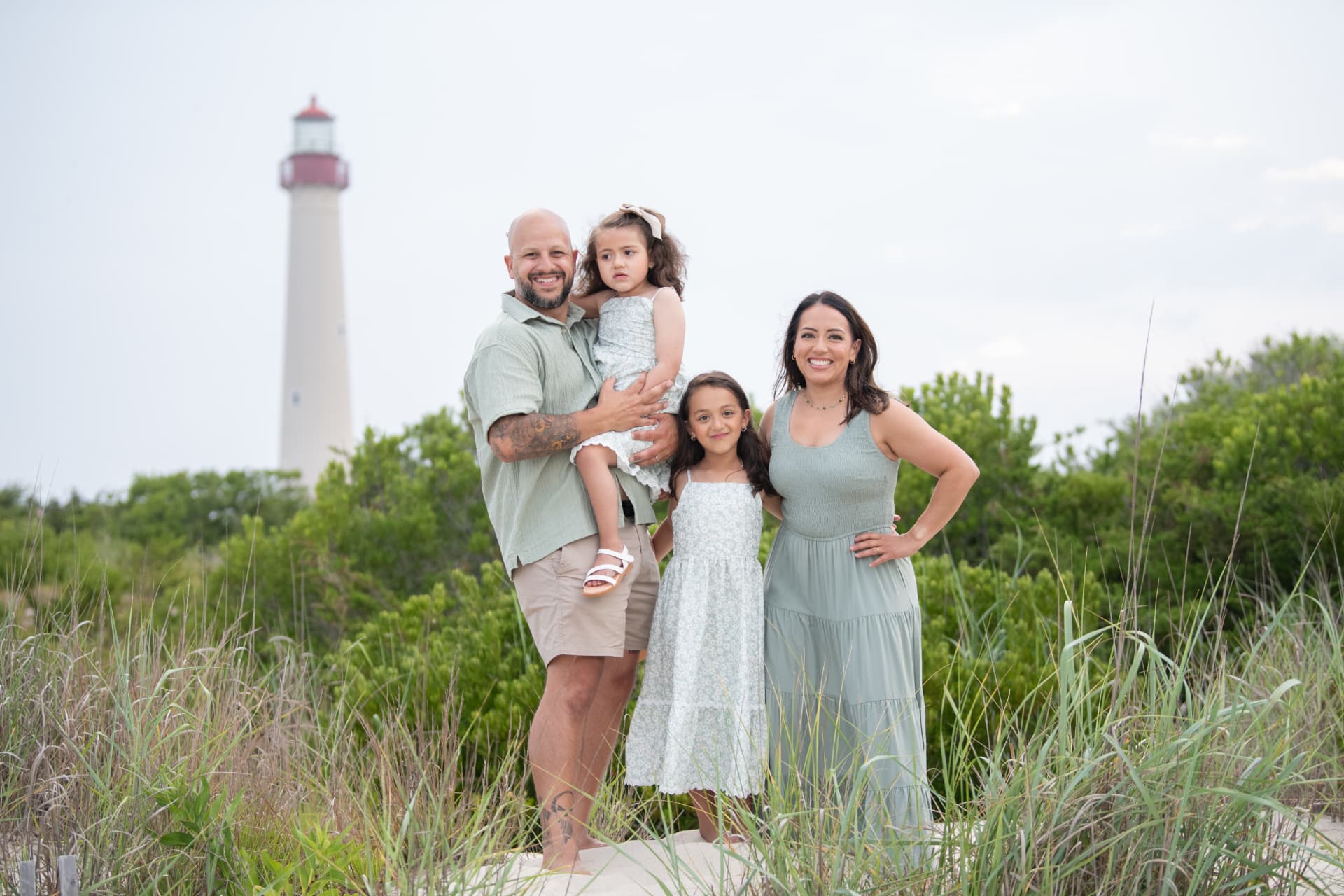 Joey and his family